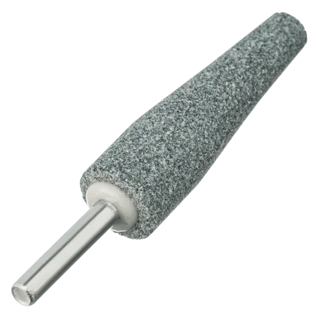 Шарошка абразивная DENZEL конус удлиненный, для дрели (ПШМ), 19 x 60 мм, хвостовик d6 мм, 63С