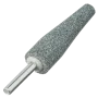 Шарошка абразивная DENZEL конус удлиненный, для дрели (ПШМ), 19 x 60 мм, хвостовик d6 мм, 63С