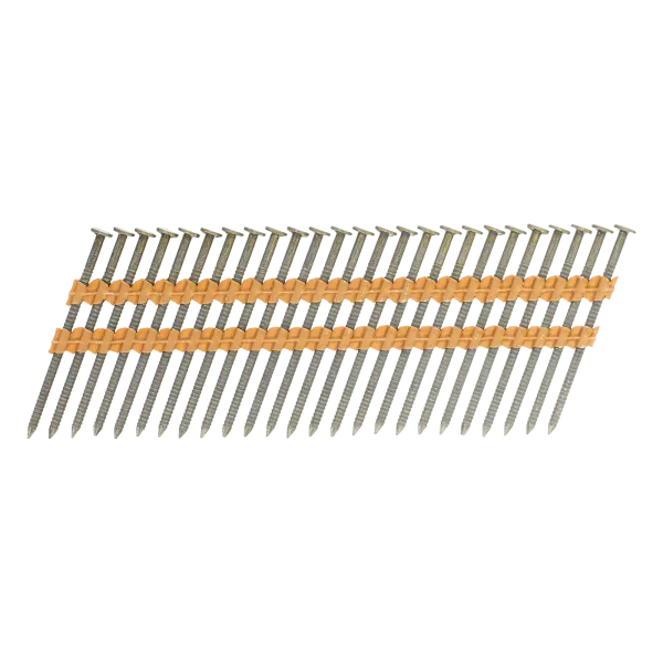 Гвозди DENZEL для пнев. нейлера (крашен.) длина - 65 мм, диам. - 2,9 мм, 2000 шт.