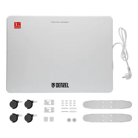 Конвектор электрический DENZEL XCE-1500, 230 В, 1500 Вт, Х-элемент, термостат, колеса