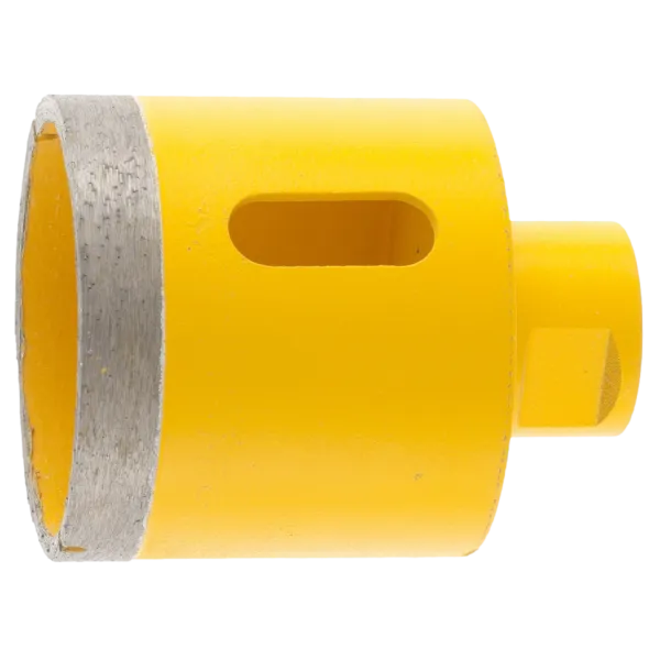 Сверло алмазное по керамограниту DENZEL, 60 мм, М14, мокрая резка