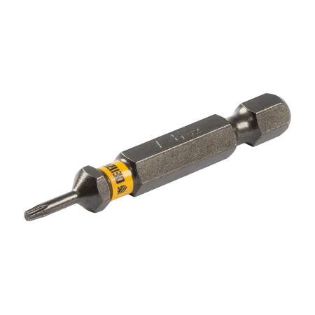 Бита DENZEL TX 6х50, сталь S2, шестигранный профиль, 10 шт. Е 6,3