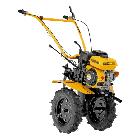 Мотоблок DENZEL DPT-370S, 7 л.с., ремен.сцеп, фрез 3х4, ШОМ, передачи 3В/1Н