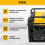 Генератор бензиновый DENZEL PS 55 EA, 5.5 кВт, 230 В, 25 л, электростартер
