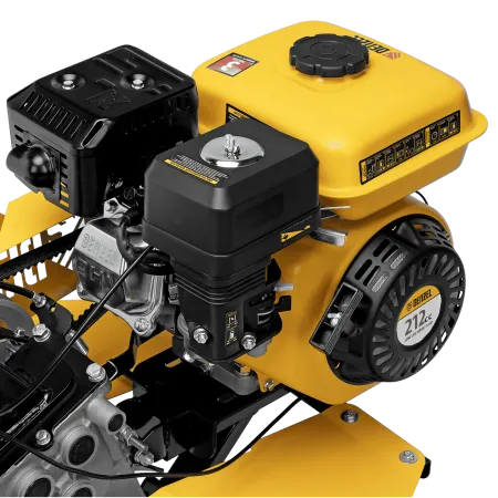 Мотоблок DENZEL DPT-170SB, 7 л.с., ремен.сцеп, фрез 3х4, ШОМ, без колес, передачи 2В/1Н