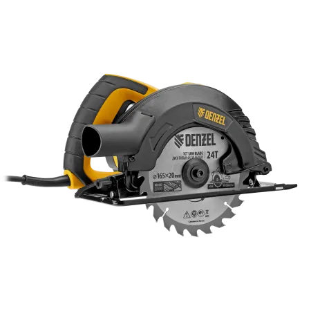 Пила циркулярная DENZEL CSD-165, 1400 Вт, 165 мм