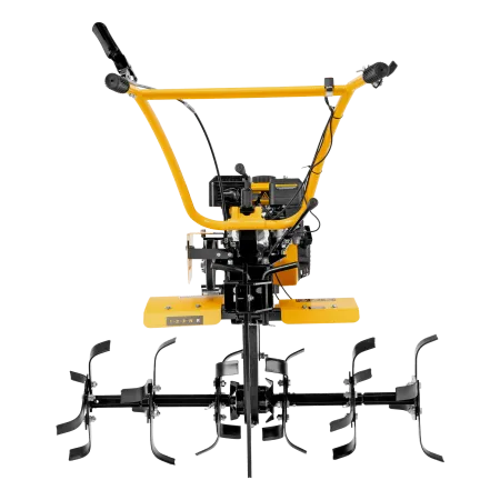 Мотоблок DENZEL DPT-370S, 7 л.с., ремен.сцеп, фрез 3х4, ШОМ, передачи 3В/1Н