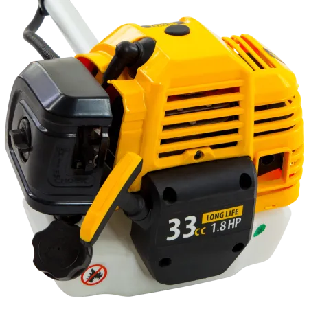 Триммер бензиновый DENZEL DT 33, 33 см3, 1.8 л.с, неразъемная штанга