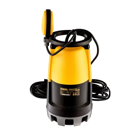 Дренажный насос DENZEL DP900S для чистой и грязной воды, 900 Вт, напор 9 м, 18000 л/ч