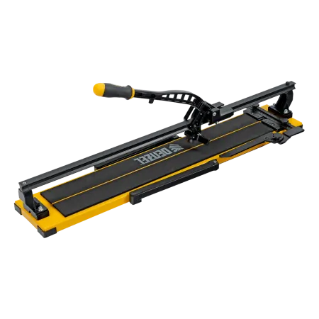 Плиткорез рельсовый DENZEL 800х16мм, каретка на подш., стальная станина, усил. рукоятка-пенал