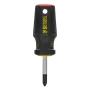 Отвертка DENZEL PH2х38 мм, S2, 3к рукоятка