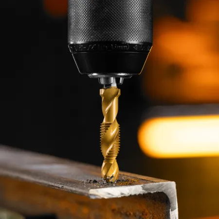 Сверло-метчик DENZEL М10 х 1,5 мм, Р6М5