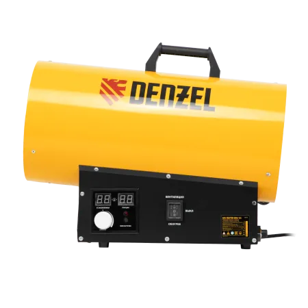 Газовая тепловая пушка DENZEL GHG-15i, 15 кВт, цифровой термостат, пропан-бутан