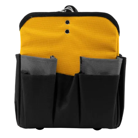 Переноска для инструмента DENZEL 260х240х300 мм, 22 кармана, наплечный ремень
