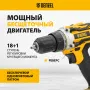 Дрель-шуруповерт аккумуляторная, бесщет. DENZEL BLDL-18-0 Li-Ion, 18 В