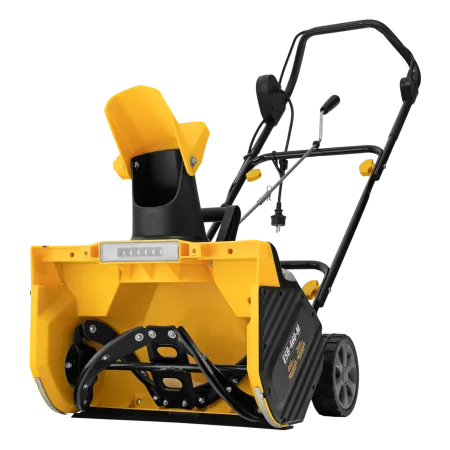 Снегоуборщик электрический DENZEL ESB-460-M, 1.8 кВт, металлический шнек, LED фара