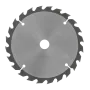 Пильный диск по дереву DENZEL ф165 х 20 мм, 24 зубьев, тонкий