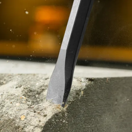 Зубило DENZEL, 14 х 20 х 250 мм, 40Cr, SDS PLUS