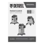 Пылесос строительный DENZEL RVC20, 1400 Вт, бак 20 л, шланг 3 м, розетка с автосинхр.