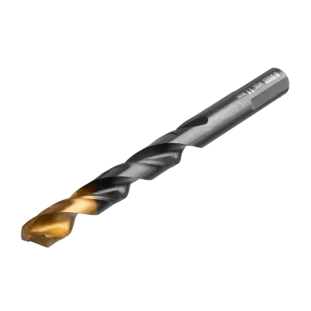 Сверло по металлу DENZEL 11 мм, HSS-Tin, Golden Tip, 6 шт.