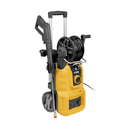 Моечная машина высокого давления DENZEL R-200D, 2400 Вт, 200 бар, 420 л/ч, с барабаном