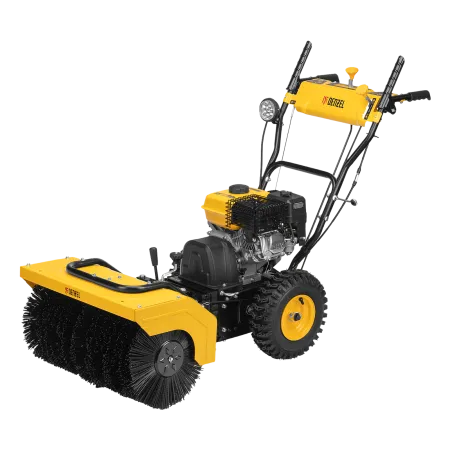 Снегоуборщик гибридный с функц. подметания DENZEL SWB-600, 212 сс, руч. старт, 2 насадки