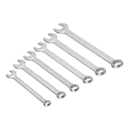 Набор инструментов DENZEL 1/2", 1/4", CrV, S2, пластиковый кейс, 64 предмета