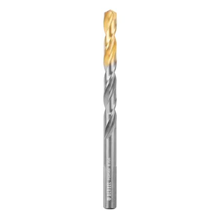 Набор сверл по металлу DENZEL, 2-8мм, Р6М5К8-TiN, Golden Tip, 6 шт