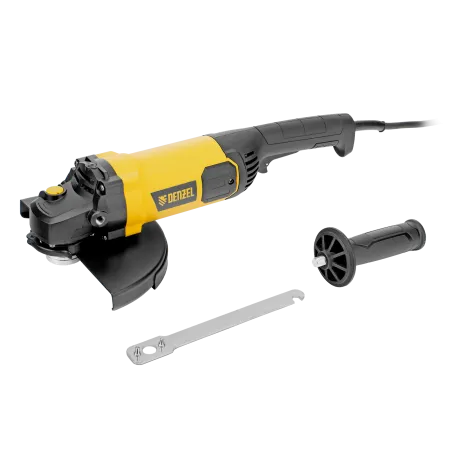 Машина шлифовальная угловая DENZEL AGL230-2400, 2400 Вт, 230 мм, 6600 об/мин