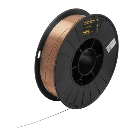 Омедненная проволока Denzel ER70S-6, диам. 0,8 мм, 5 кг, диам. катушки D200 