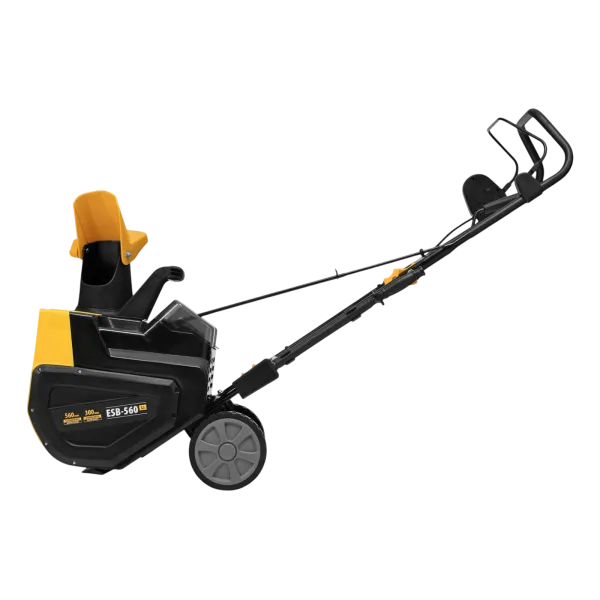 Снегоуборщик аккумуляторный DENZEL ESB-560Li, 560 мм, 40В, 2 АКБ 5 Ач, ЗУ, метал. шнек