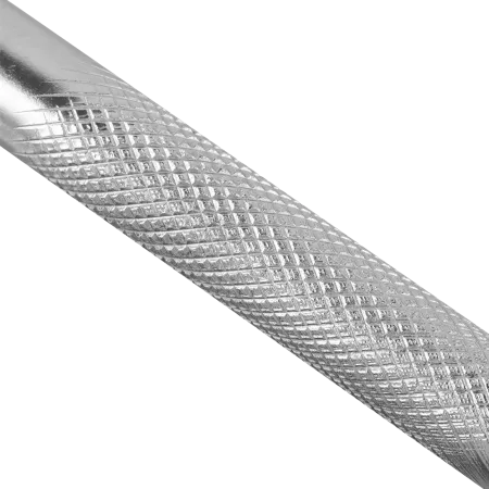 Вороток Г-образный DENZEL 375*100 мм, квадрат 1/2", CrV, матовый хром