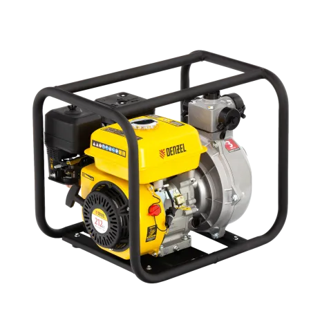 Мотопомпа бензиновая DENZEL PX-50H, 7 л.с, 2, 600 л/мин, глубина 8 м, напор 65 м