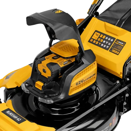 Газонокосилка аккумуляторная бесщет. DENZEL RLMS560-62, привод, 560 мм, Li-ion, 62В