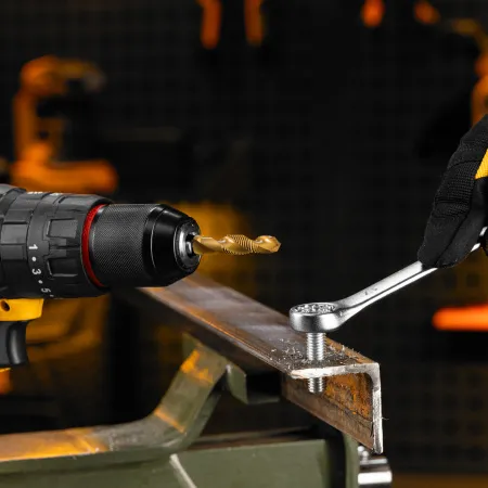 Сверло-метчик DENZEL М10 х 1,5 мм, Р6М5