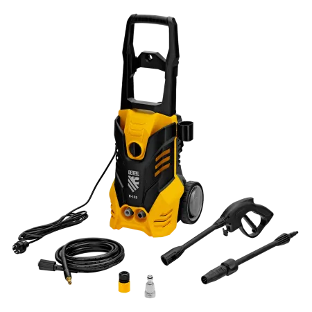 Мойка высокого давления DENZEL R-135, 1800 Вт, 135 бар, 6 л/мин, колесная