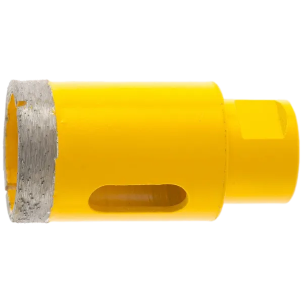 Сверло алмазное по керамограниту DENZEL, 38 мм, М14, мокрая резка