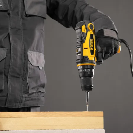 Дрель-шуруповерт сетевая ударная DENZEL ISD-300-13