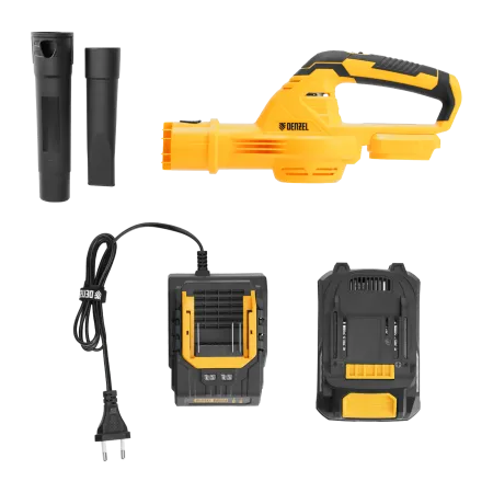 Воздуходувка аккумуляторная DENZEL AB-500, 60 м/с, 500 м3/ч, Li-Ion, 20 В