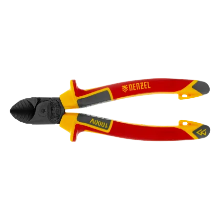 Бокорезы DENZEL диэлектрические рукоятки, до 1000 В, трехкомпонентные рукоятки, 160 мм