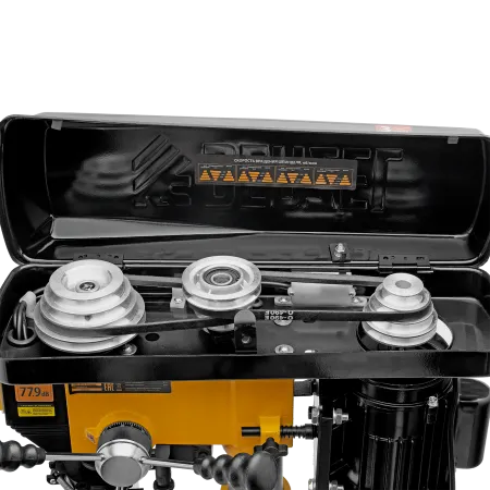 Станок сверлильный DENZEL DDM-550L, 550 Вт, 16 мм, 12 ск., лазер, настольный