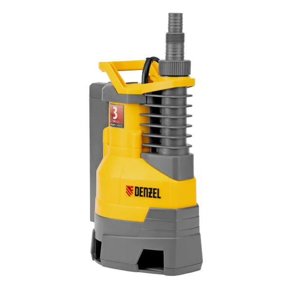 Дренажный насос DENZEL DPХ450, 450 Вт, подъем 5 м, 9000 л/ч