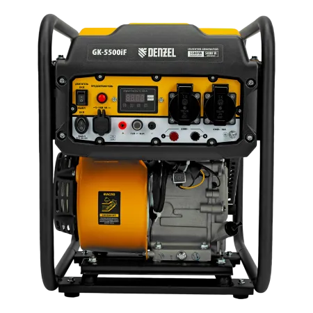 Генератор инверторный DENZEL GK-5500iF, 5,5 кВт, 230 В, ручной старт