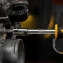 Набор инструментов DENZEL 1/2", 1/4", CrV, S2, пластиковый кейс, 122 предмета