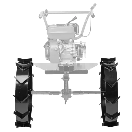Грунтозацепы DENZEL 600/130 мм, посадка круг 30 мм, комплект 2 шт