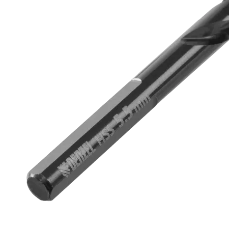 Сверло по металлу DENZEL 5,5 мм, HSS-Tin, Golden Tip, 10 шт.