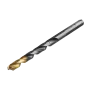 Сверло по металлу DENZEL 5,5 мм, HSS-Tin, Golden Tip, 10 шт.