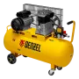 Компрессор воздушный DENZEL BCI2300/100, 2.3 кВт, ременный привод, 100 литров, 400 л/мин