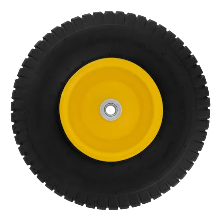 Колесо пневматическое DENZEL 15/6.00-6, D 370 мм, подш. внут. диам. 16 мм, длина оси 100 мм