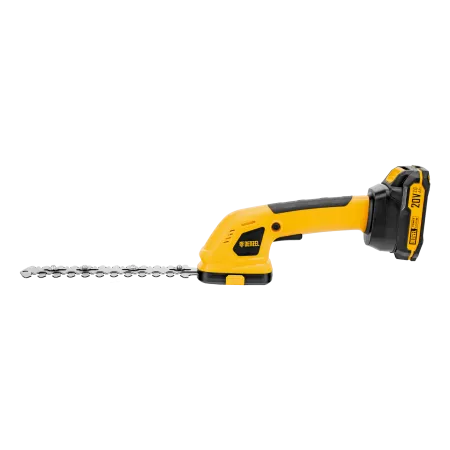 Ножницы-кусторез аккумуляторные DENZEL GS-20, Li-Ion, 20 В